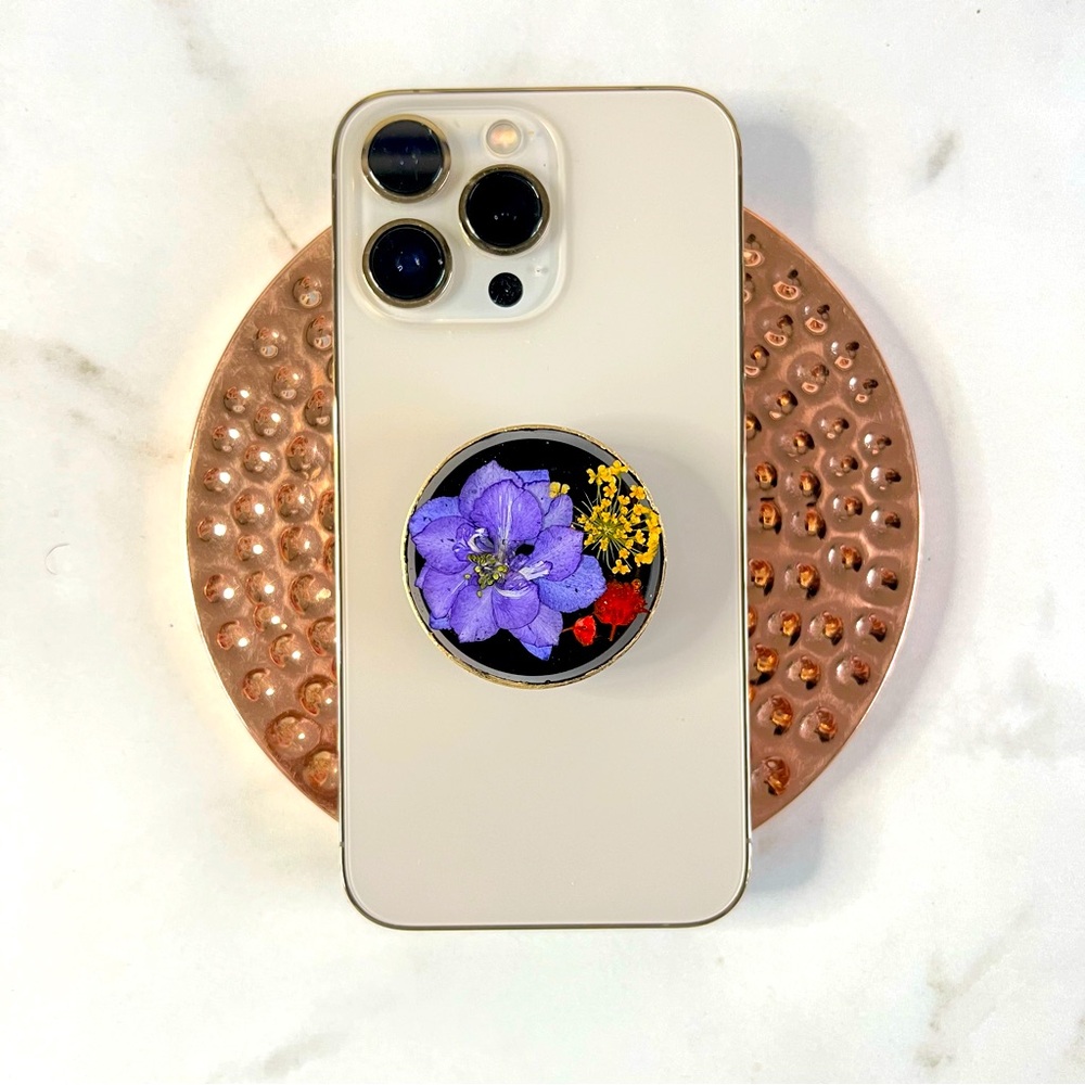 🪻Resin Flower Phone Grip